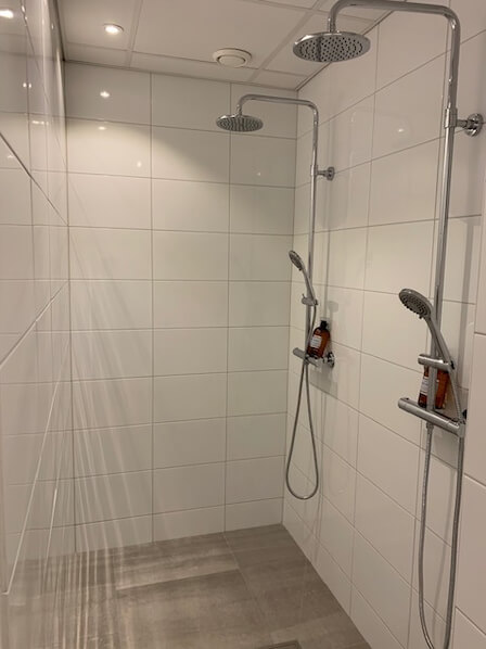 Badrum i ledig lokal, Borås